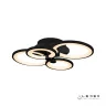 Потолочный светодиодный светильник iLedex Ring A001/4 MBK