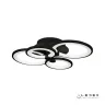 Потолочный светодиодный светильник iLedex Ring A001/4 MBK
