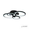 Потолочный светодиодный светильник iLedex Ring A001/4 MBK