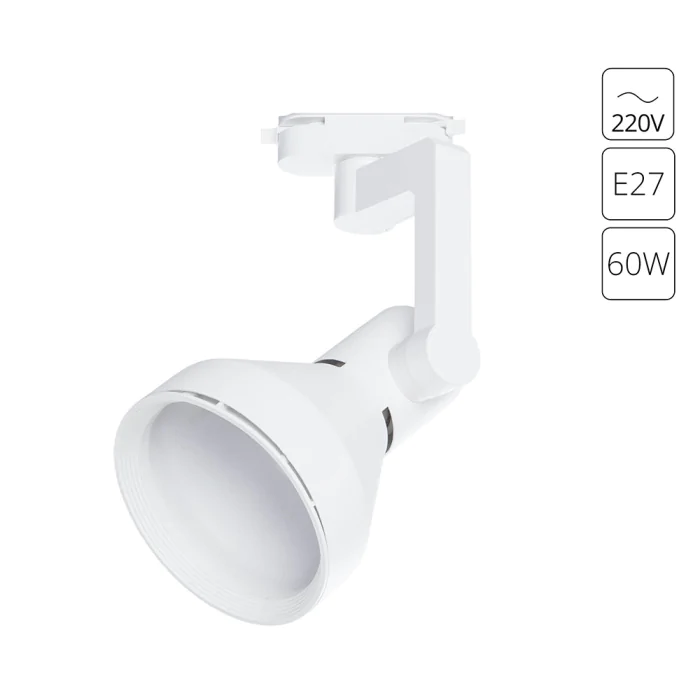 Трековый светильник однофазный Arte Lamp Nido A5106PL-1WH