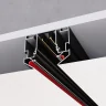 Шинопровод однофазный под натяжной потолок ST Luce Skyline 220 (Заглушки 2+2 в ком) ST046.419.02