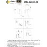Светильник настенный Omnilux Monteluco OML-62601-02