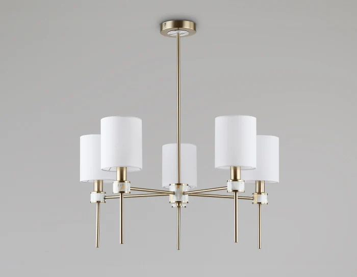 Люстра с абажурами на штанге Ambrella light LH72371