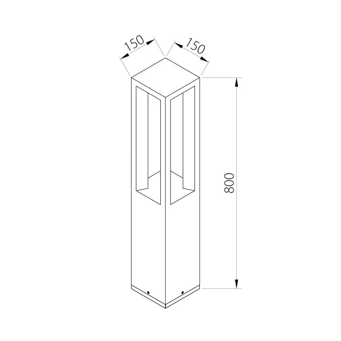 Фонарный столб Natural Concepts Dwell NC-003104-80-SB