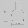 Потолочный светильник Maytoni Smart casual MOD414CL-01G