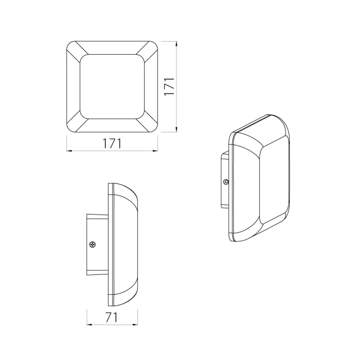 Настенный фонарь Natural Concepts Dwell NC-133244-DG