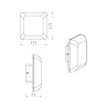 Настенный фонарь Natural Concepts Dwell NC-133244-DG