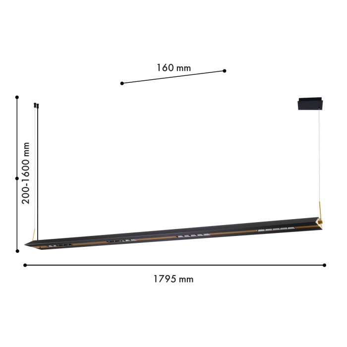 Линейный светильник Favourite 4398-18P