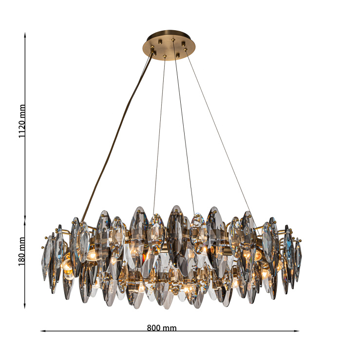 Подвесная люстра Favourite 4303-12P