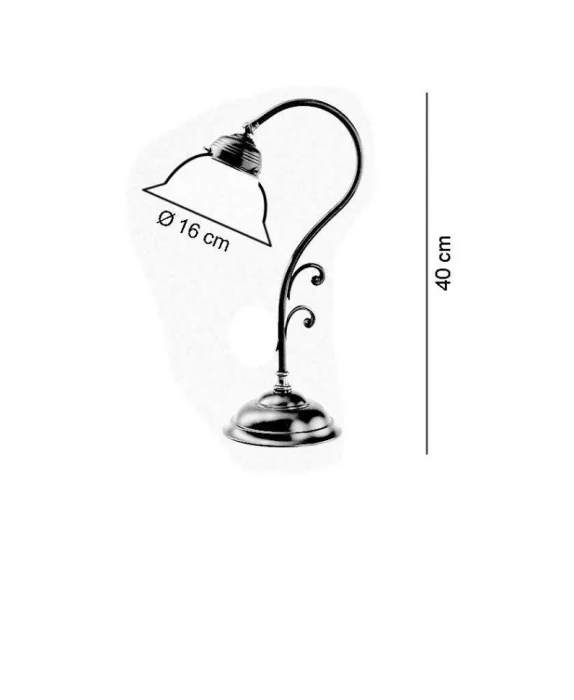 Настольная лампа Berliner Messinglampen Q6-11opB