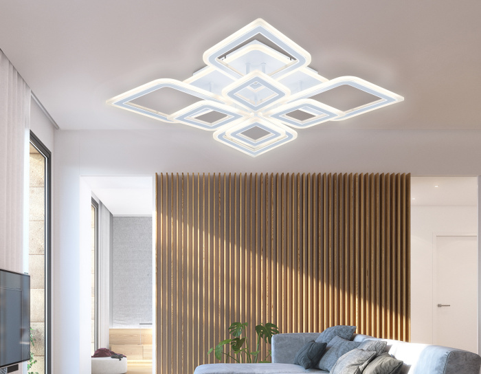 Потолочный светодиодный светильник с пультом Ambrella light FA8911