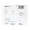 Встраиваемый светильник Voltega VGL7374DLB-01W