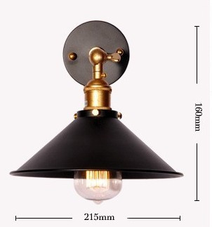 Бра Cone 20th c.Factory filament ImperiumLoft