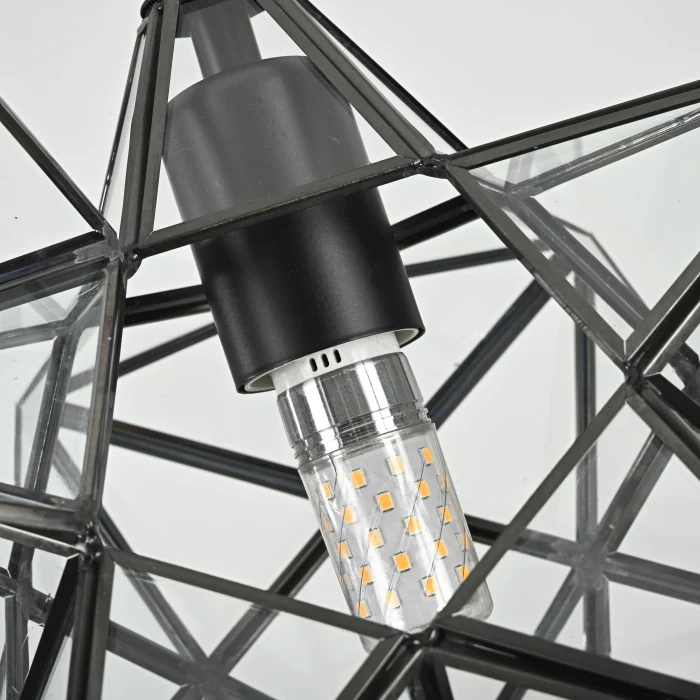 Люстра Black Star Clear Glass 30 см ImperiumLoft