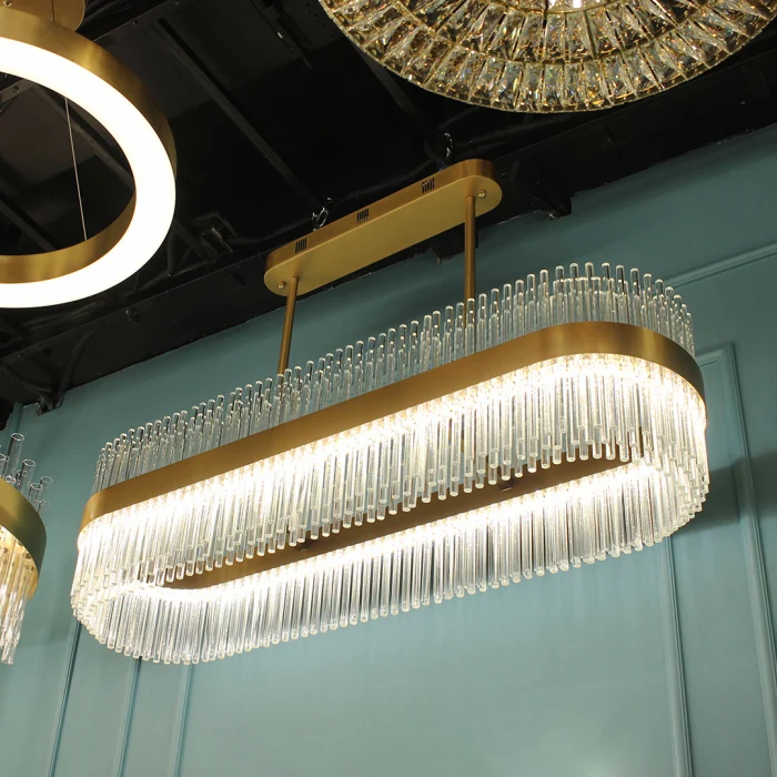 Люстра Cloyd CADANCE-A C1 / L120 см - латунь (арт.10336)