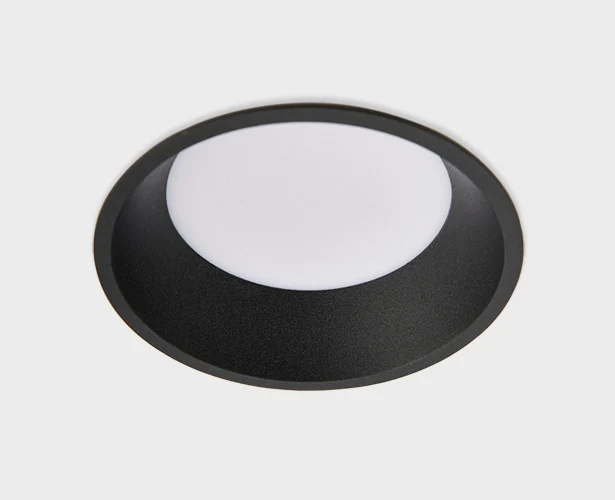 Встраиваемый светильник Italline IT06-6012 black 4000K