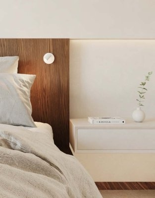 Настенный встраиваемый светильник Leds C4 CHIC White