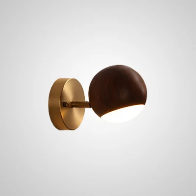 Настенный светильник BERNY A Dark brown ImperiumLoft