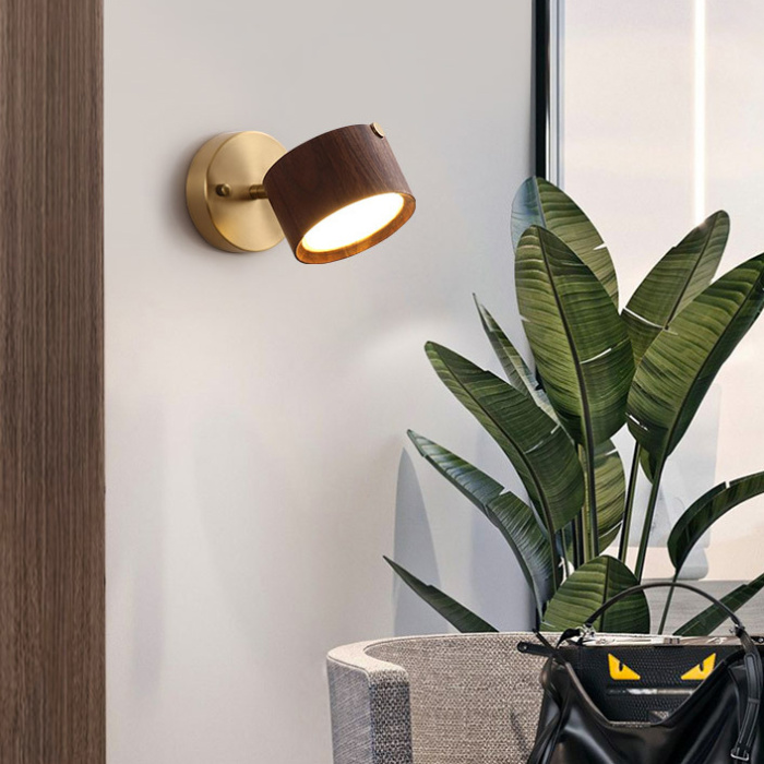 Настенный светильник BERNY A Dark brown ImperiumLoft