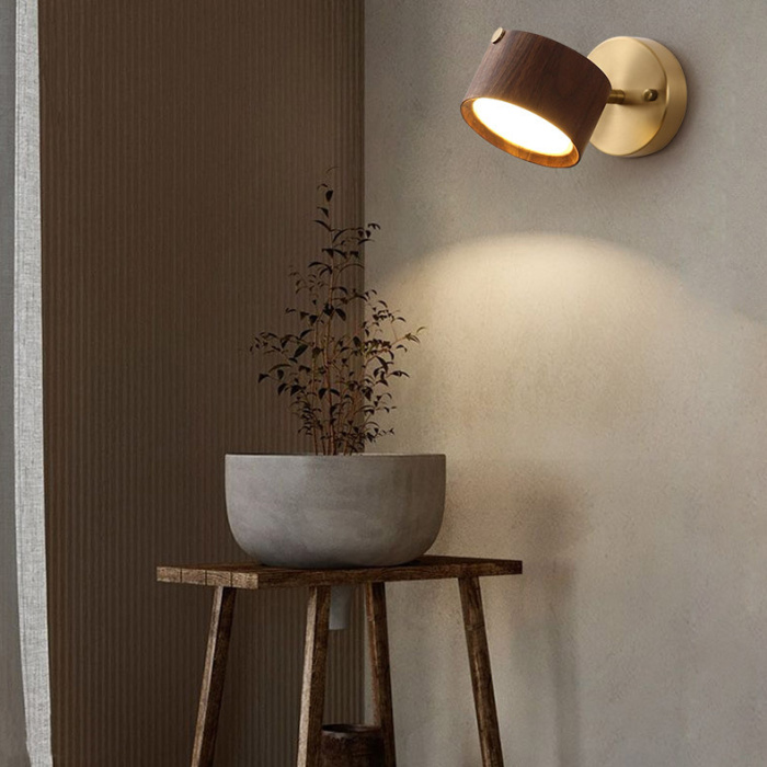 Настенный светильник BERNY A Dark brown ImperiumLoft