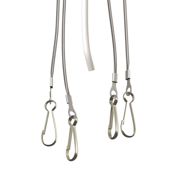 Универсальное крепление для квадратных светильников Maytoni Zon C032C-04-W-1