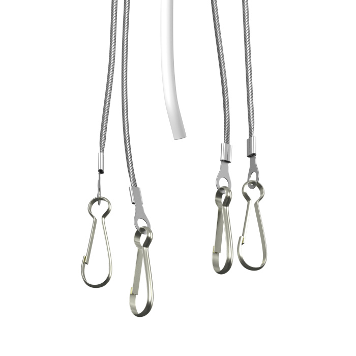 Универсальное крепление для квадратных светильников Maytoni Zon C032C-04-W-1