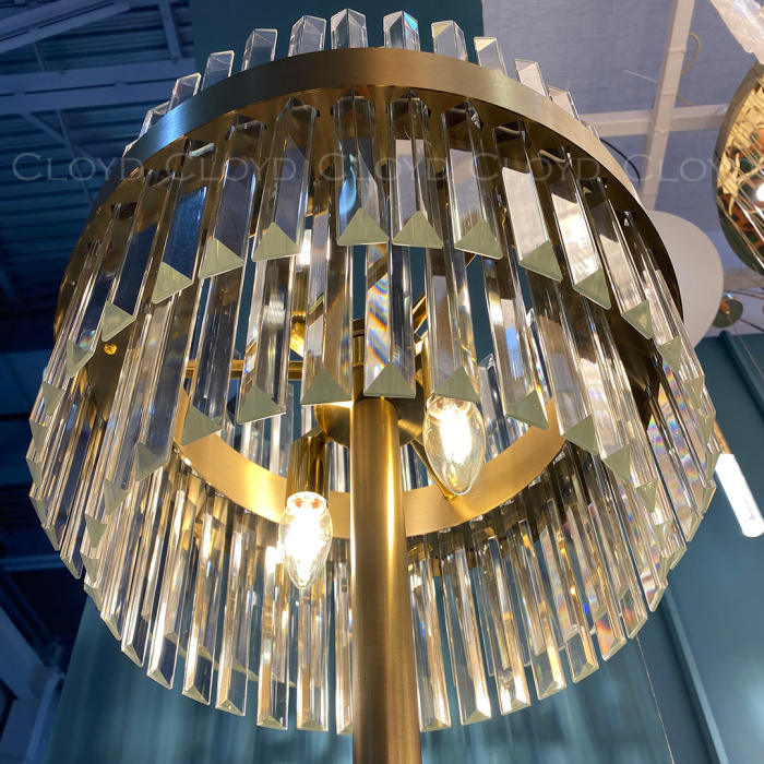 Торшер Cloyd BROTIGAN-C F4 / выс. 165 см - латунь (арт.40020)