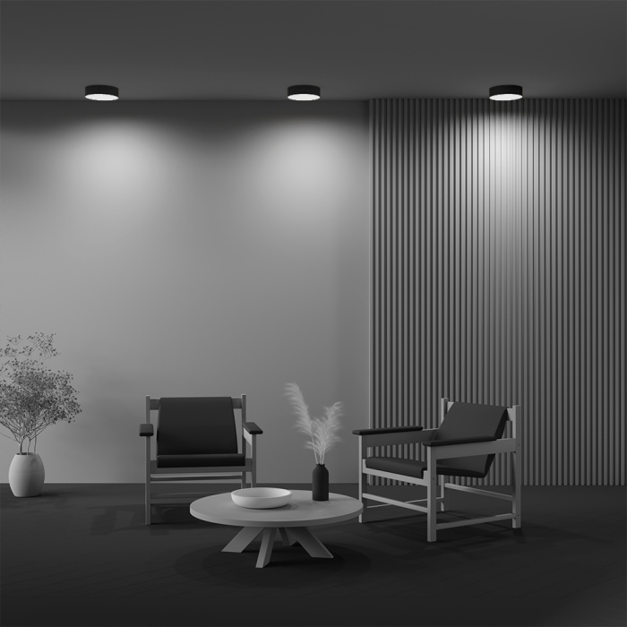 Потолочный светильник Maytoni Zon C032CL-24W3K-RD-B