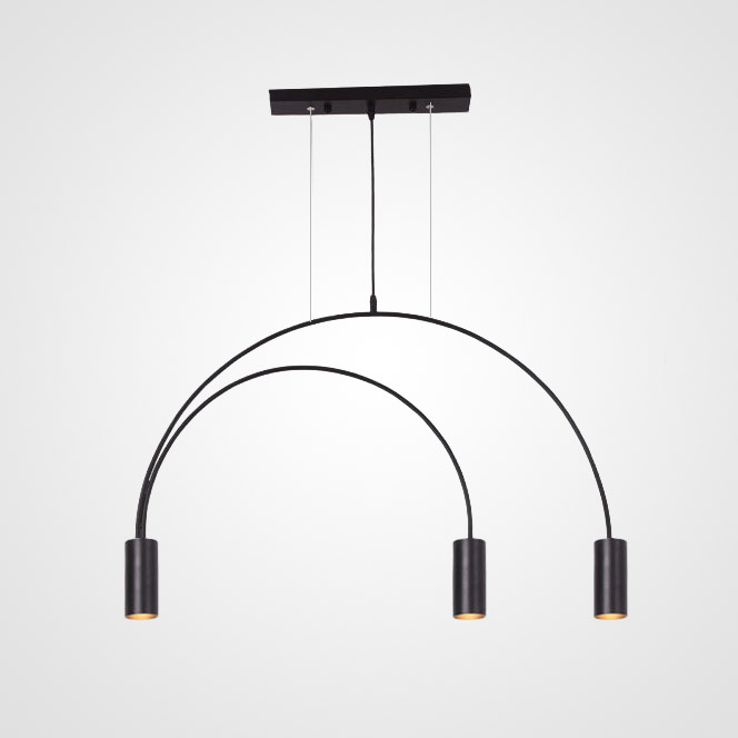 Подвесной светильник ARC 6 Black ImperiumLoft
