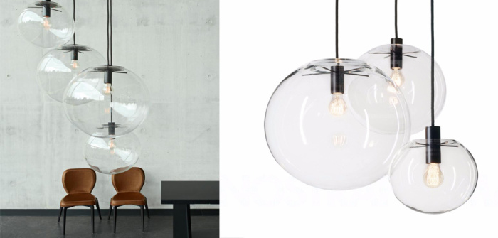 Подвесной светильник Selene Glass Ball Ceiling Lights D15 ImperiumLoft