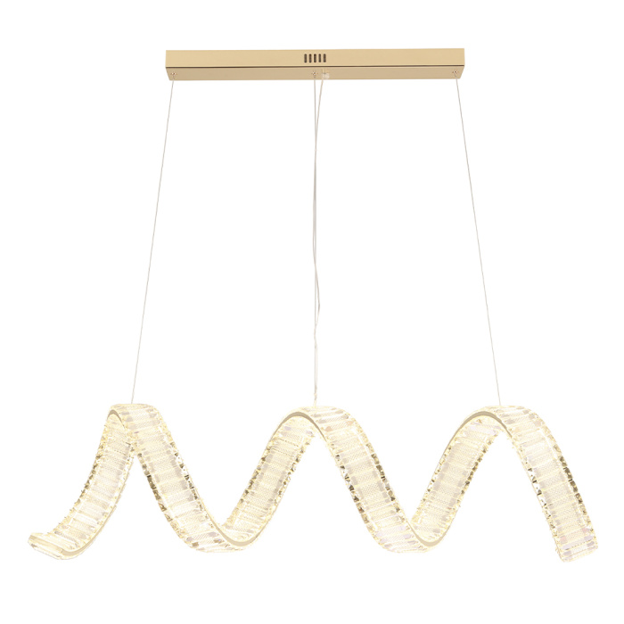 Подвесной светильник Crystal Lux MUSIKA SP100W LED L1200 GOLD