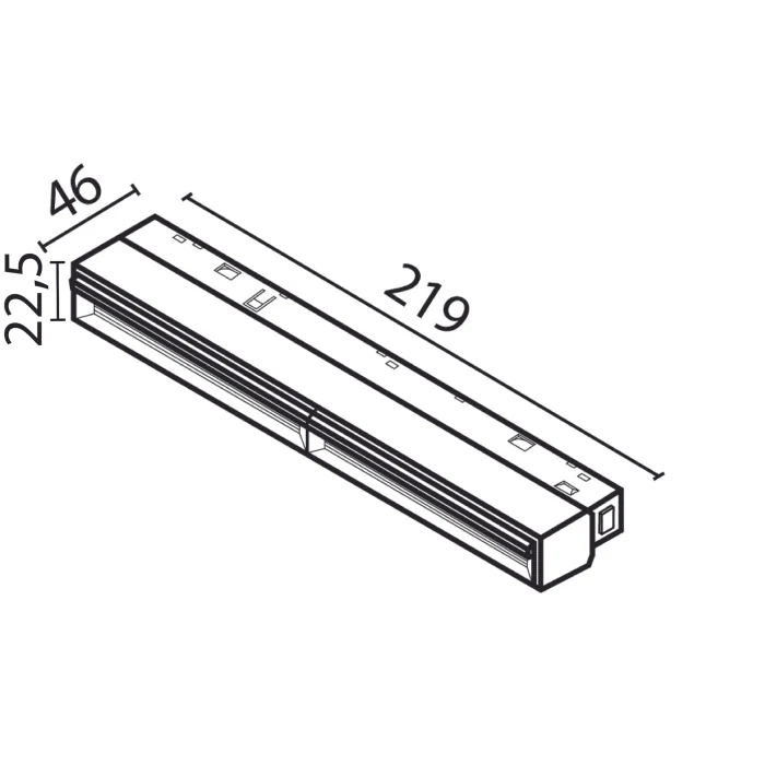 Трековый светильник Maytoni Parete TR106-4-12W-DS-B