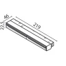 Трековый светильник Maytoni Parete TR106-4-12W-DS-B