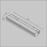 Трековый светильник Maytoni Parete TR106-4-12W-DS-B