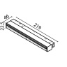 Трековый светильник Maytoni Parete TR106-4-12W-DS-B