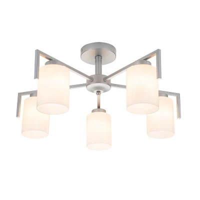 Потолочная люстра на штанге STYLE ESCADA 1142/5P Silver