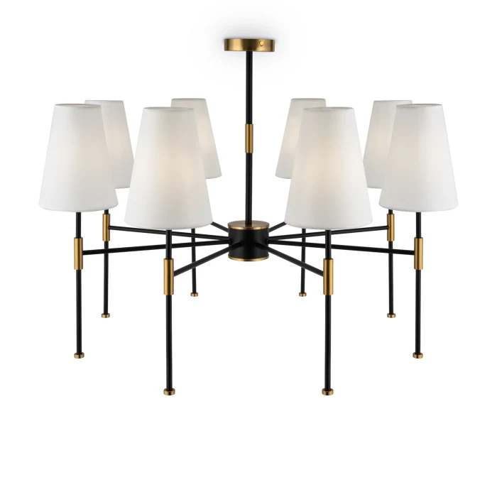 Люстра на штанге Freya Tida FR5196PL-08BBS