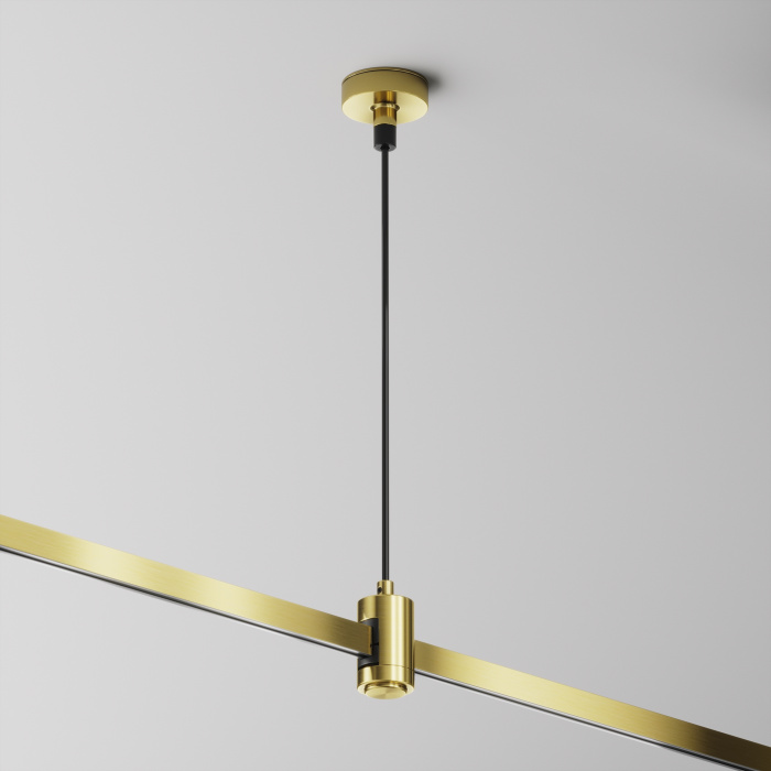 Подвес тросовый Hang с вводом питания Flarity латунь Maytoni TRA157SW-B1-BS