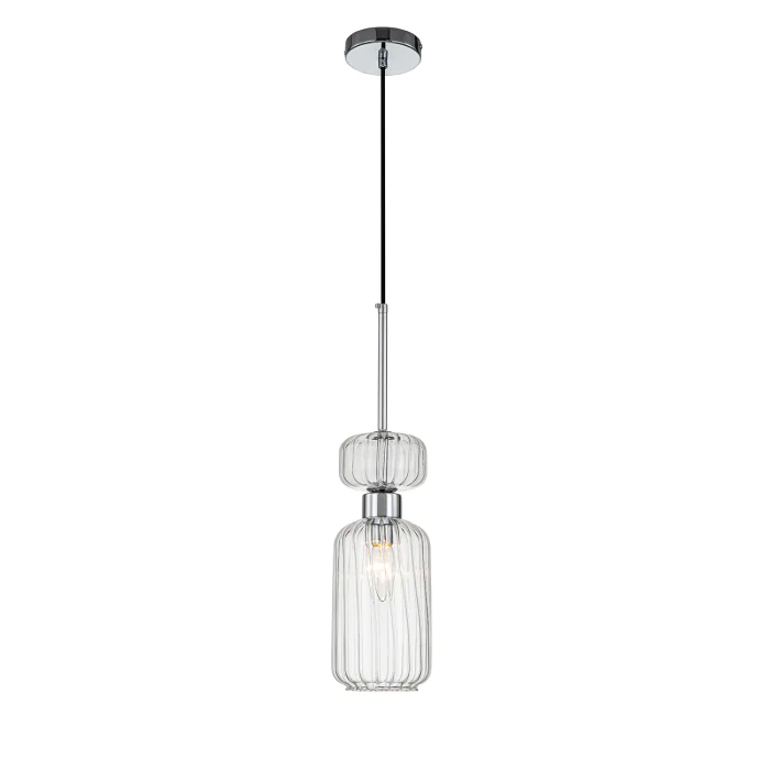 Подвесной светильник GLOSS ESCADA 1141/1S Chrome/Clear