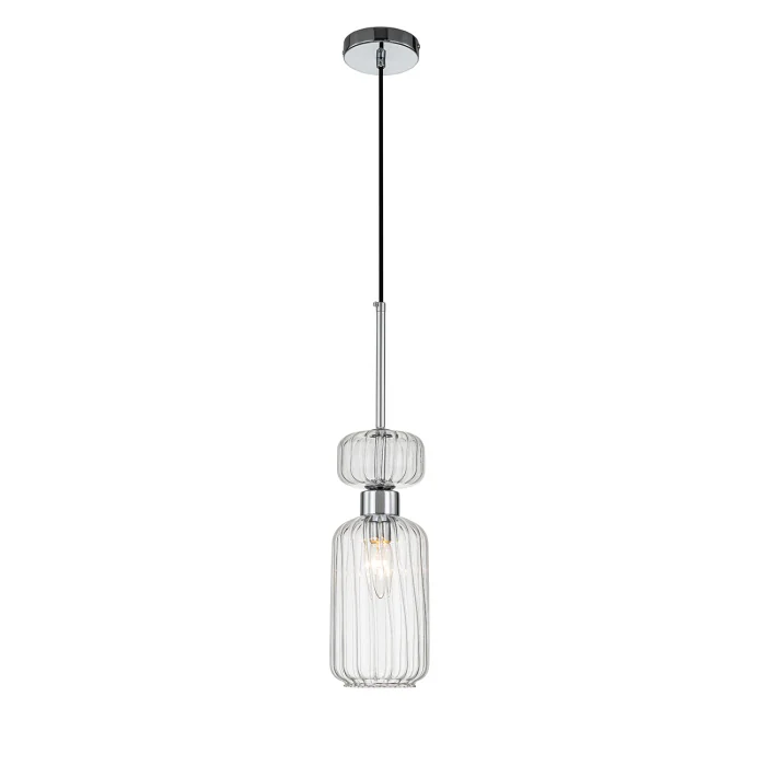 Подвесной светильник GLOSS ESCADA 1141/1S Chrome/Clear