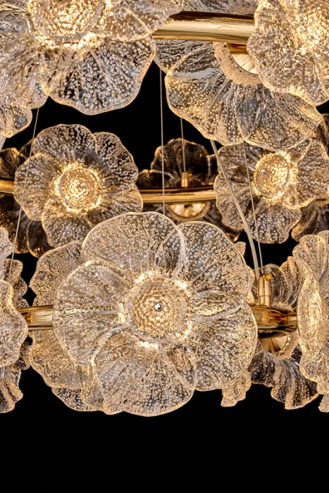 Подвесная люстра Leon Violetta LE3018/800-2K GD