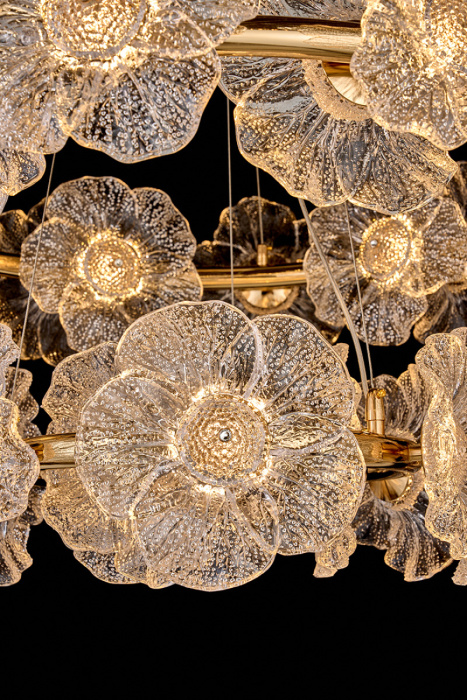 Подвесная люстра Leon Violetta LE3018/800-2K GD