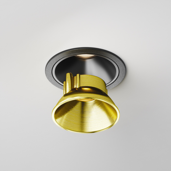 Декоративная рамка-отражатель для светильников Maytoni Ring8-10W-RD-BS