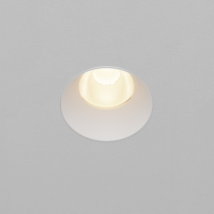 Встраиваемый светильник Maytoni Dip DL121-15W-3K-TRS-W