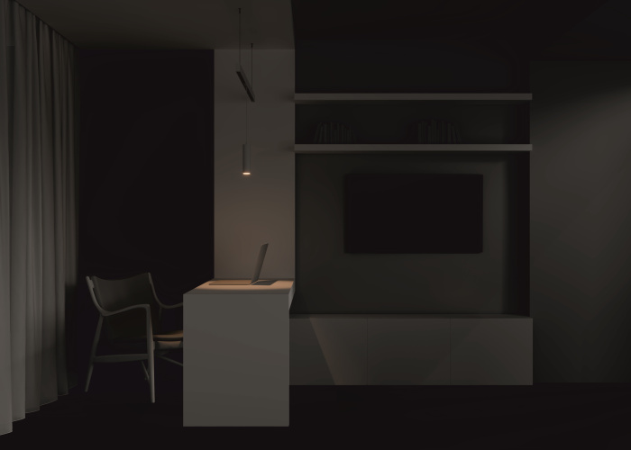 Трековый подвесной светильник Maytoni Focus LED TR041-2-12W4K-W