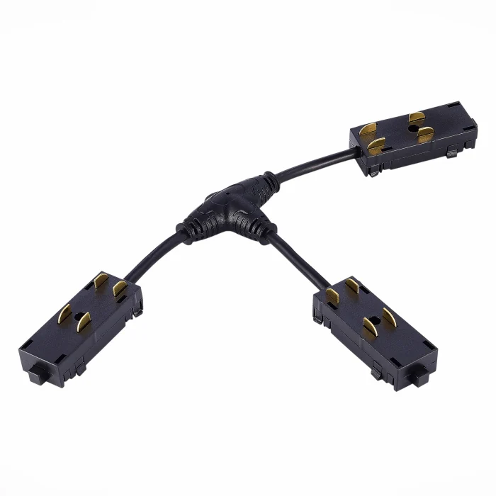 T- образный коннектор Skyline 220 ST-Luce Черный ST015.422.19