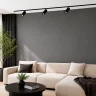 Магнитный трековый светильник SMART Черный LED 1*20W 2700K-6500K 1 800Lm Ra90 36° IP20 ST375.406.20