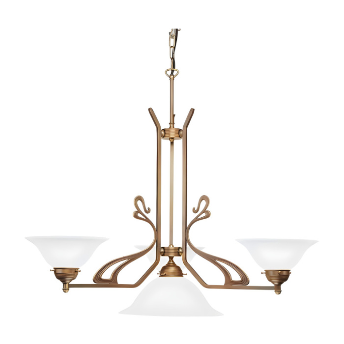 Подвесная люстра Berliner Messinglampen D46-22op+38opB