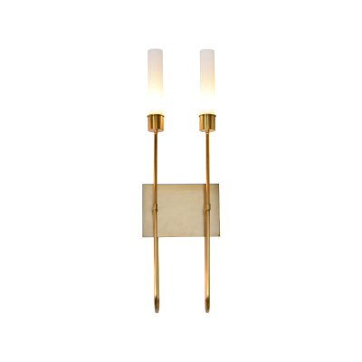 Бра Delight Collection Wall lamp BRWL7035 antique brass