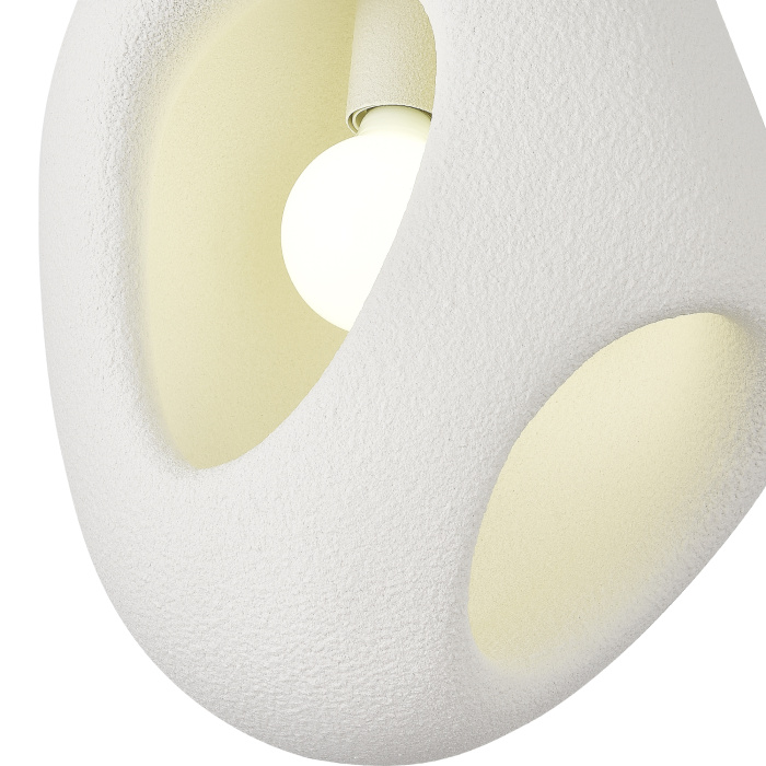 Светильник подвесной ST-Luce белый/белый E27 1*60W SL1522.543.01